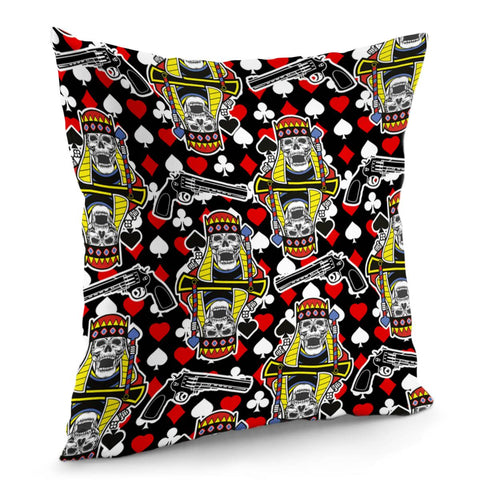 Image of Queen Of Spades Q Pillow Cover