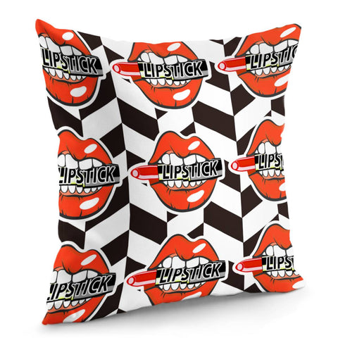 Image of Lipstick Pillow Cover