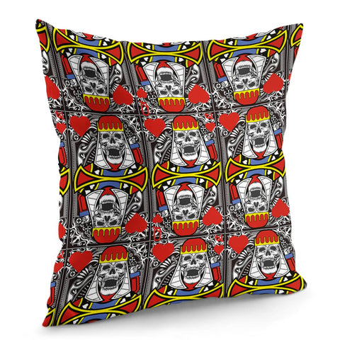 Image of Queen Of Hearts Q Pillow Cover