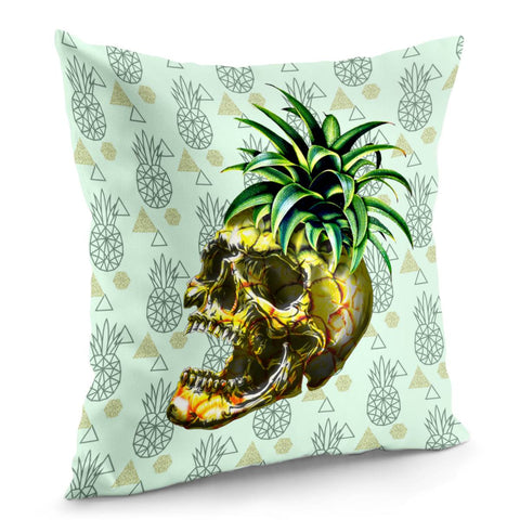 Image of Skull Pillow Cover