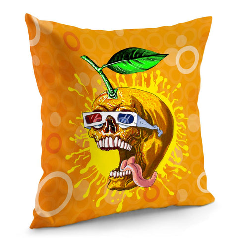 Image of Skull Pillow Cover