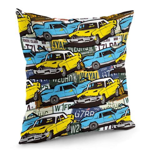 Image of Car Pillow Cover