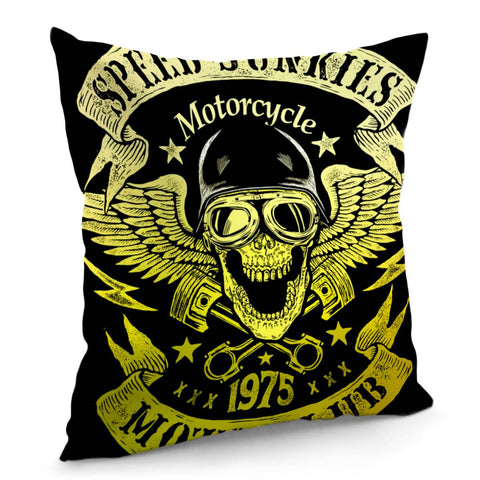 Image of Motorcycle Pillow Cover