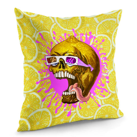 Image of Skull Pillow Cover