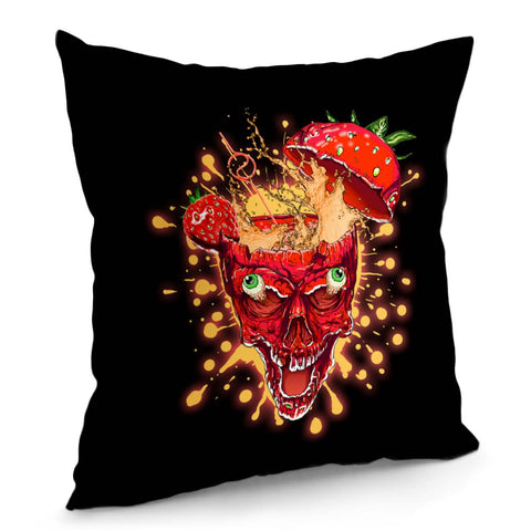 Image of Skull Pillow Cover