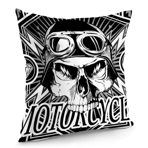 Image of Motorcycle Pillow Cover