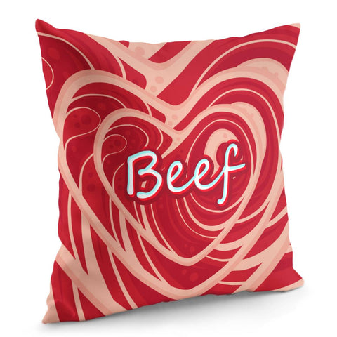 Image of Beef Pillow Cover