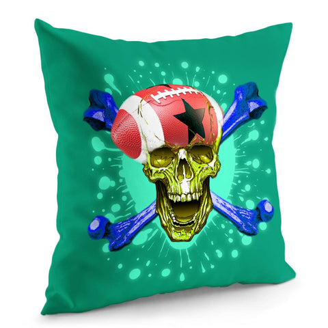 Image of Skull Pillow Cover