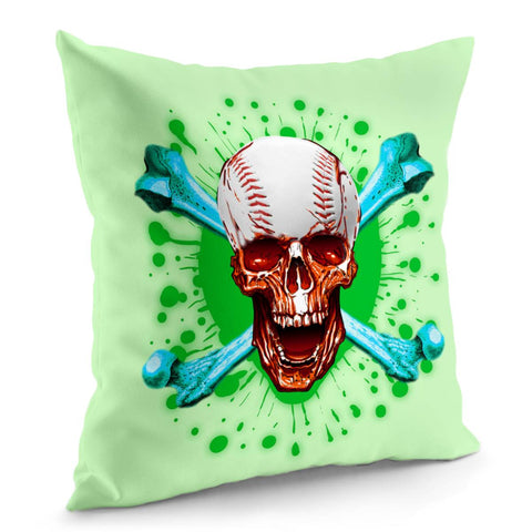 Image of Skull Pillow Cover