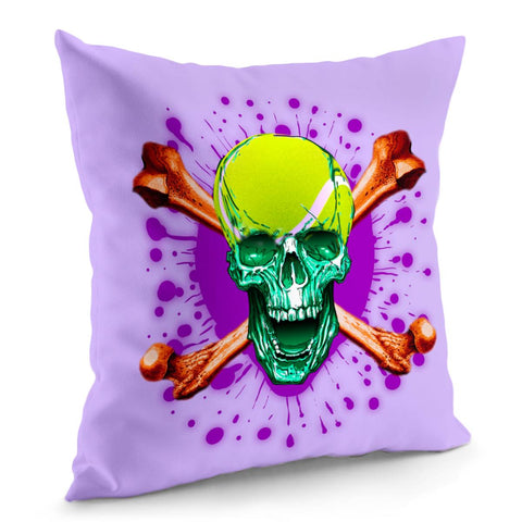 Image of Skull Pillow Cover