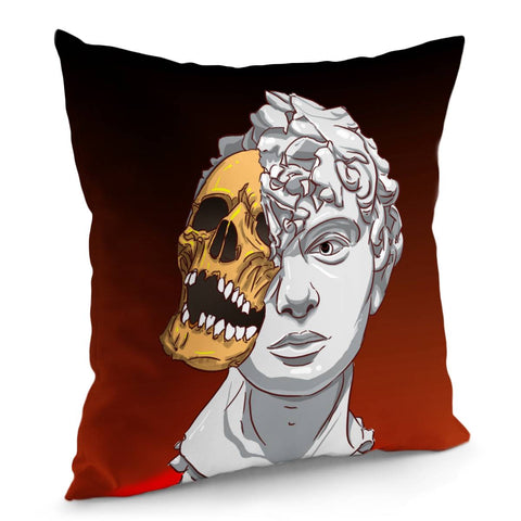 Image of Skull Pillow Cover