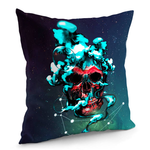 Image of Skull Pillow Cover