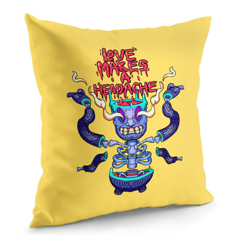 Image of Love Slogan Pillow Cover