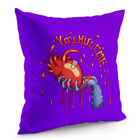 Image of Love Slogan Pillow Cover