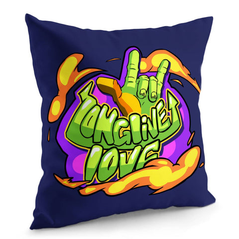 Image of Creative Love Doodle Pillow Cover