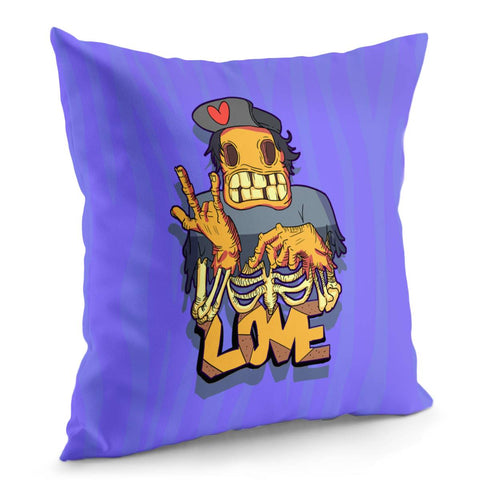 Image of Creative Love Doodle Pillow Cover