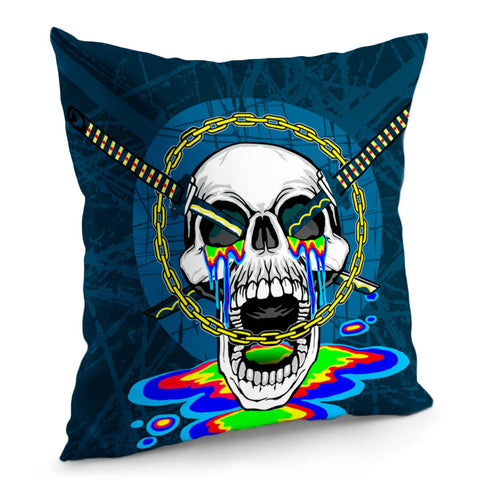 Image of Skull Pillow Cover