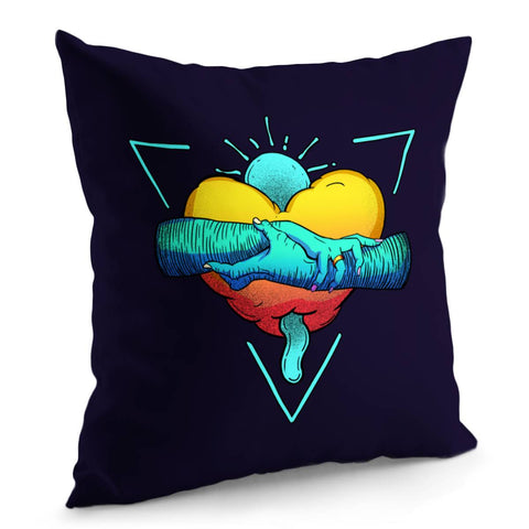 Image of Creative Love Illustration Pillow Cover