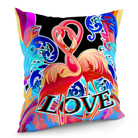 Image of Flamingo Pillow Cover