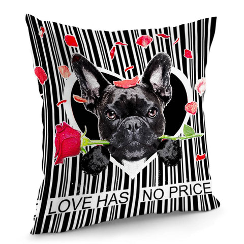 Image of Love Dog Pillow Cover