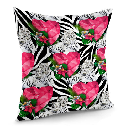 Image of Love&Tiger Pillow Cover