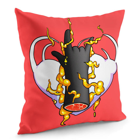 Image of Creative Love Pattern Pillow Cover