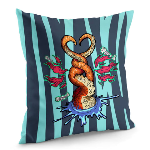 Image of Creative Love Illustration Pillow Cover