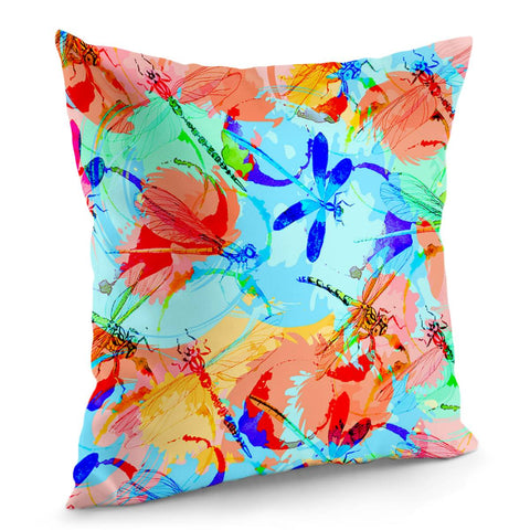 Image of Dragonfly Pillow Cover