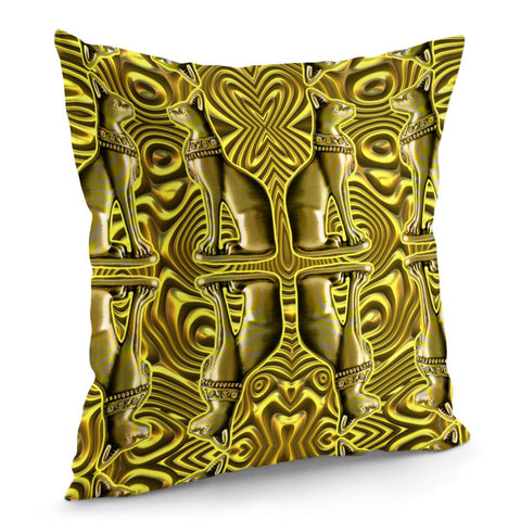 Image of Egyptian Cat Pillow Cover