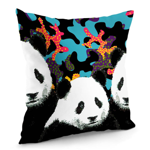 Image of Panda Pillow Cover