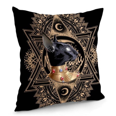 Image of Egyptian Cat Pillow Cover