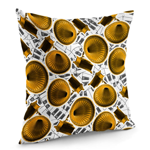 Image of Phonograph Pillow Cover