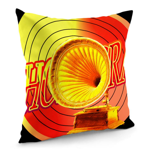Image of Phonograph Pillow Cover