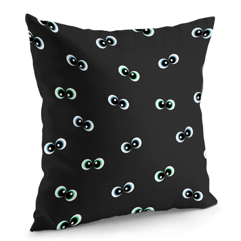 Image of Eyes In The Dark Pillow Cover