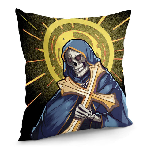 Image of Skull Pillow Cover