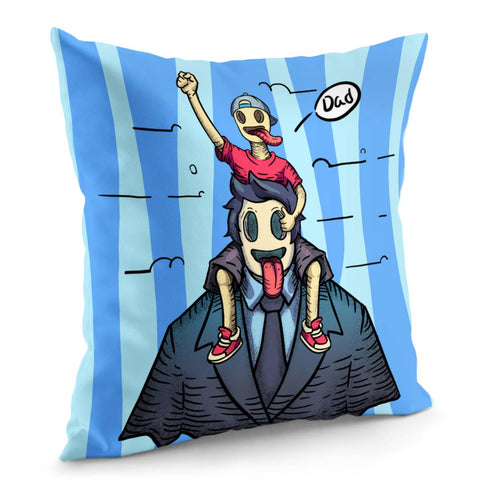 Image of Father And Son Pillow Cover