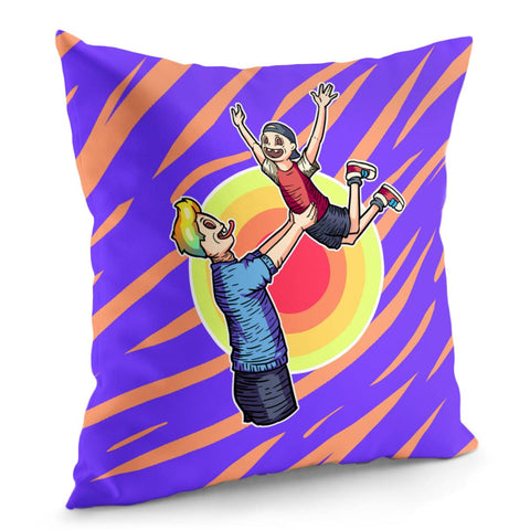 Image of Father And Son Pillow Cover