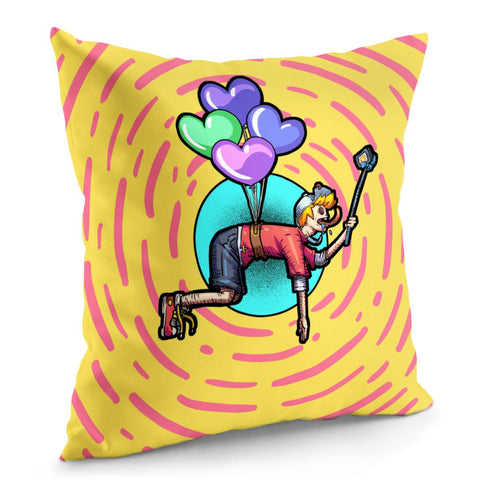 Image of Love Balloon Pillow Cover