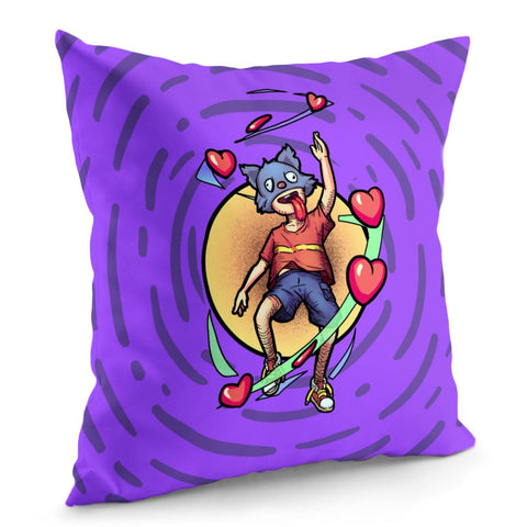 Image of Creative Love Illustration Pillow Cover