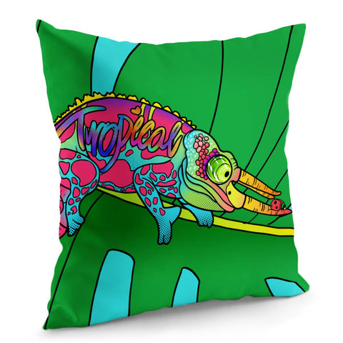 Image of Chameleon Pillow Cover