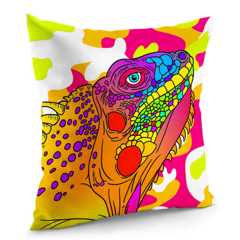 Image of Chameleon Pillow Cover