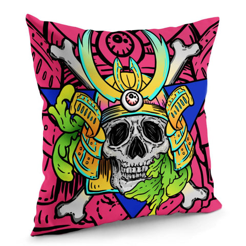 Image of Skull Pillow Cover