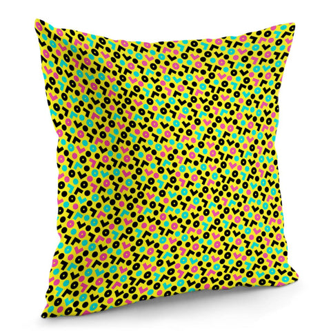 Image of Back To The 80S Pillow Cover