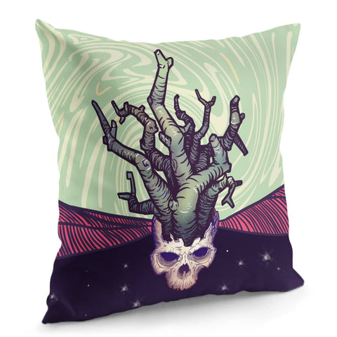 Image of Human Skeleton Pillow Cover