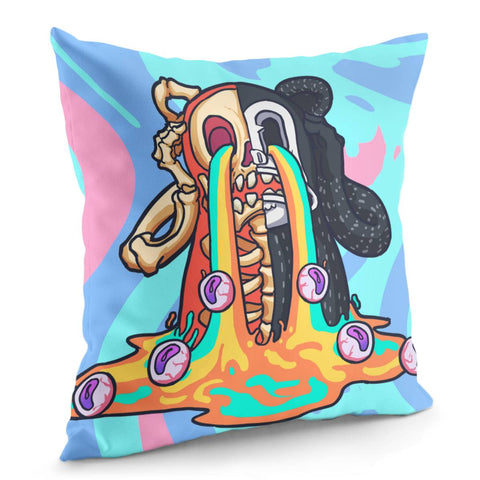 Image of Monster Pillow Cover