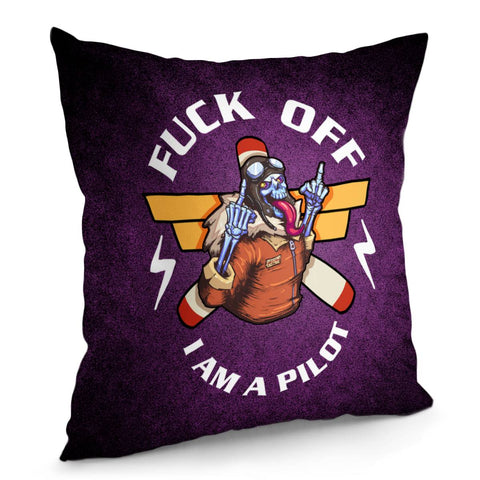 Image of Pilot Monster Pillow Cover