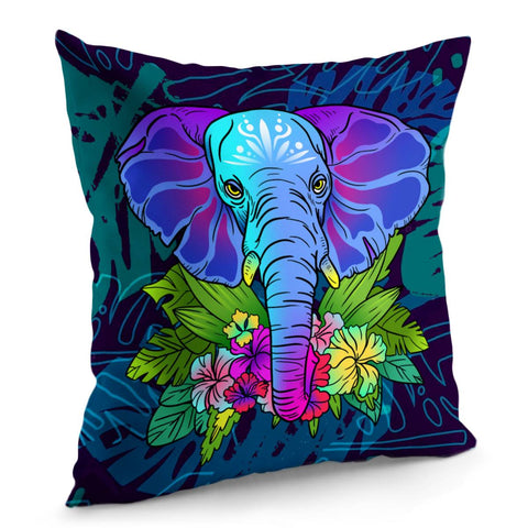 Image of Elephant Pillow Cover