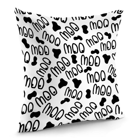 Image of Moo! Pillow Cover