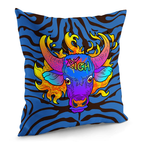 Image of Cow Pillow Cover