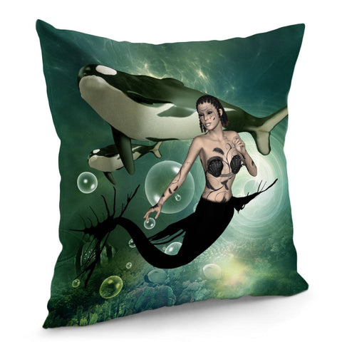 Image of Wonderful Mermaid Pillow Cover